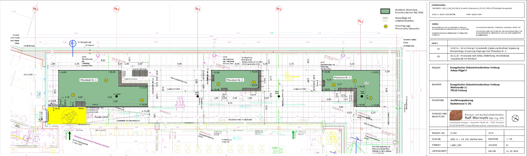 Planung Dachterrasse