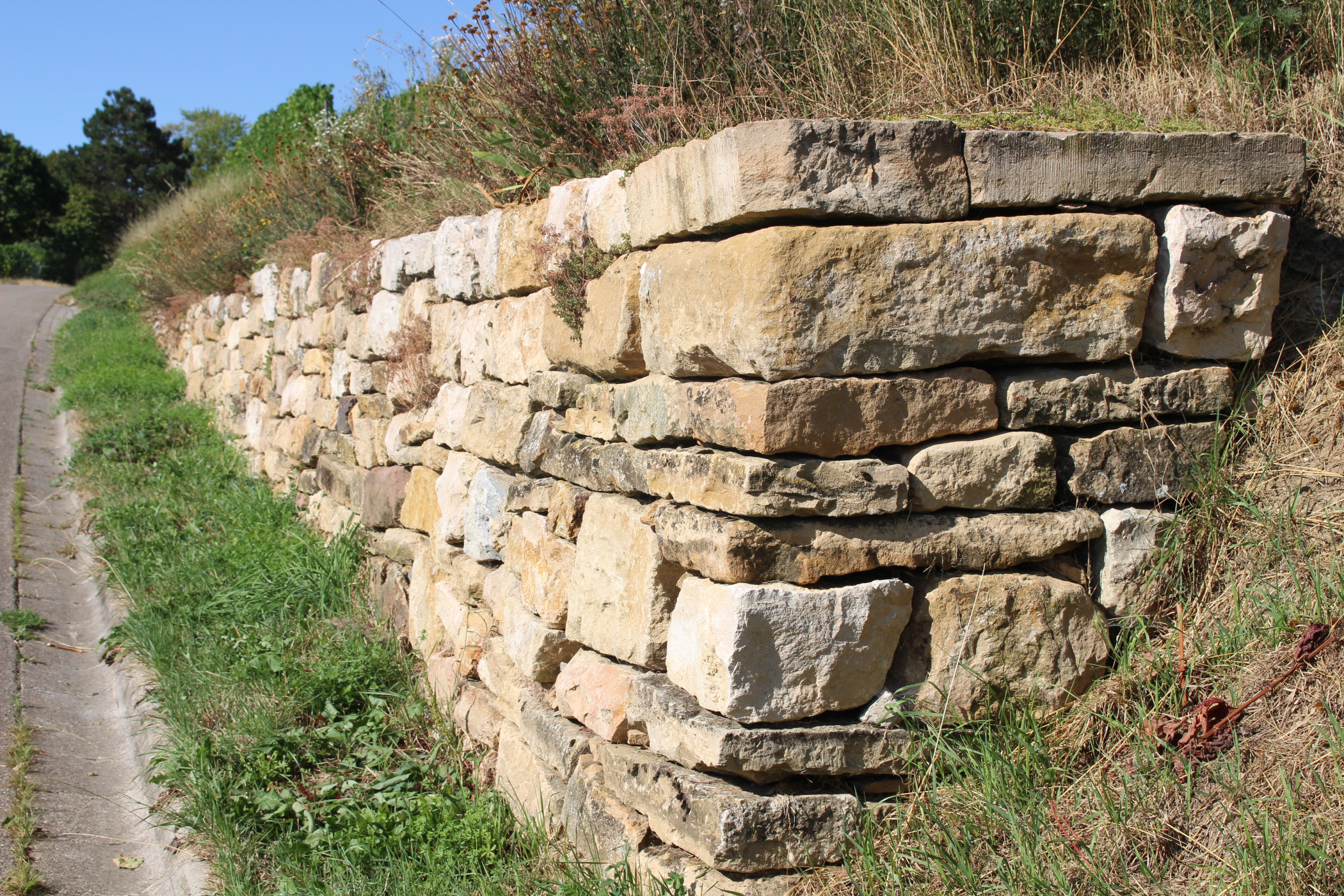 Abschluß der Mauer