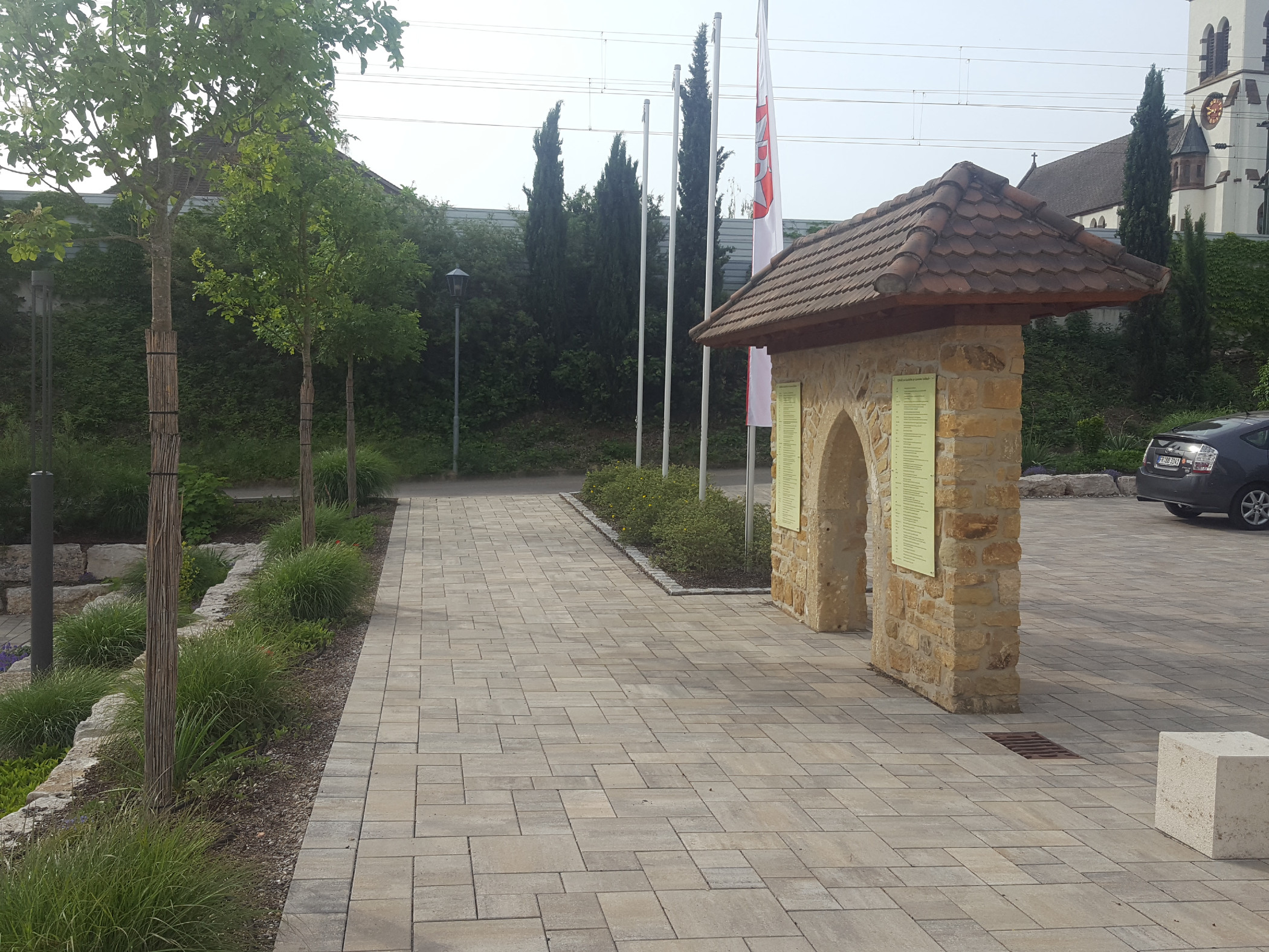 Torbogen Detailansicht