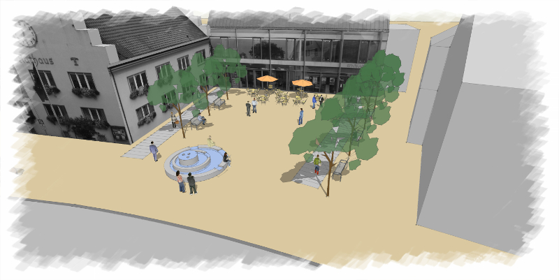 Entwurf Rathausplatz
